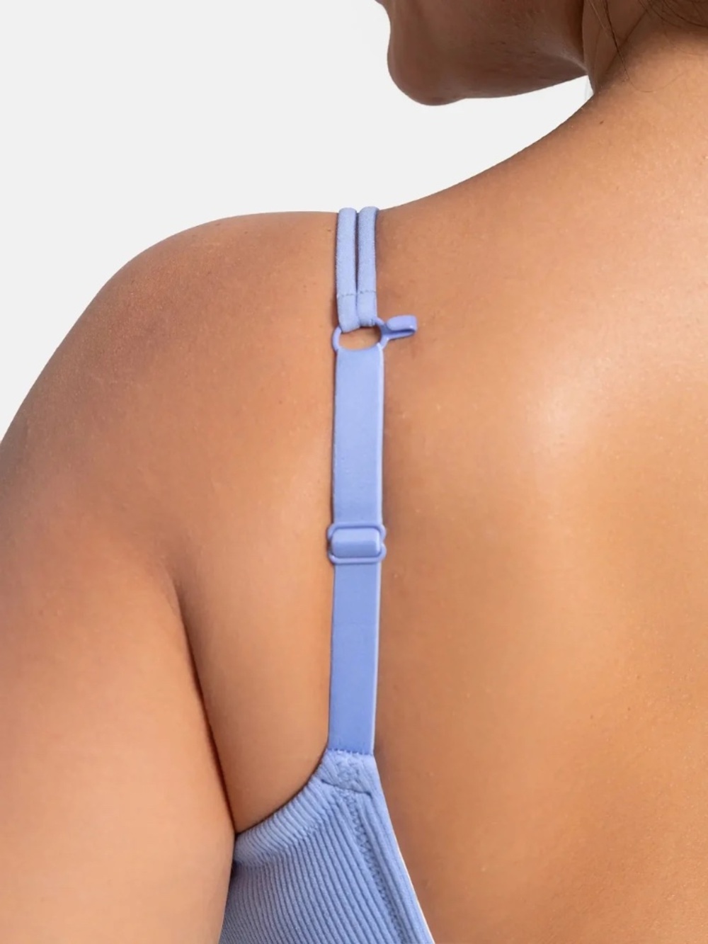 Wireless Ribbed Bra (Size M) - Picture 3 of 12